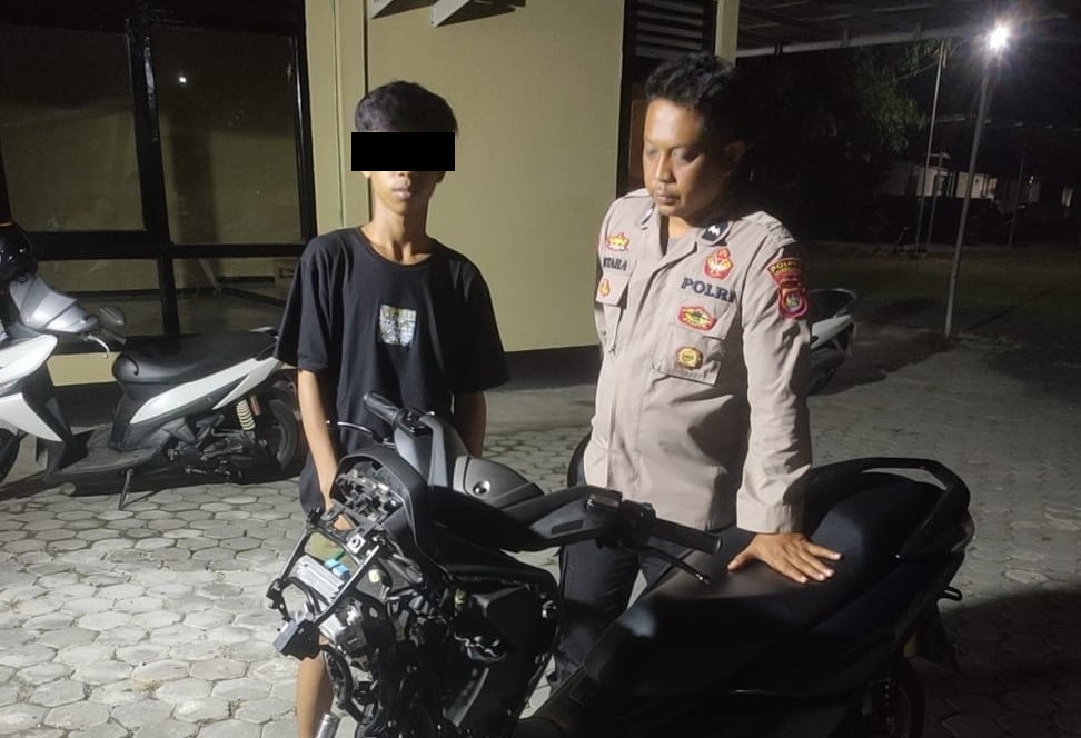 Operasi Balap Liar Polres Lombok Barat, 5 Pelajar Diciduk