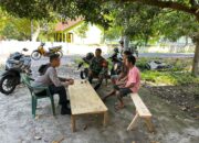 Bhabinkamtibmas dan Babinsa Desa Bagik Payung Timur Bergerak Bersama, Ajak Warga Waspada terhadap Hoaks Pasca Pemungutan Suara