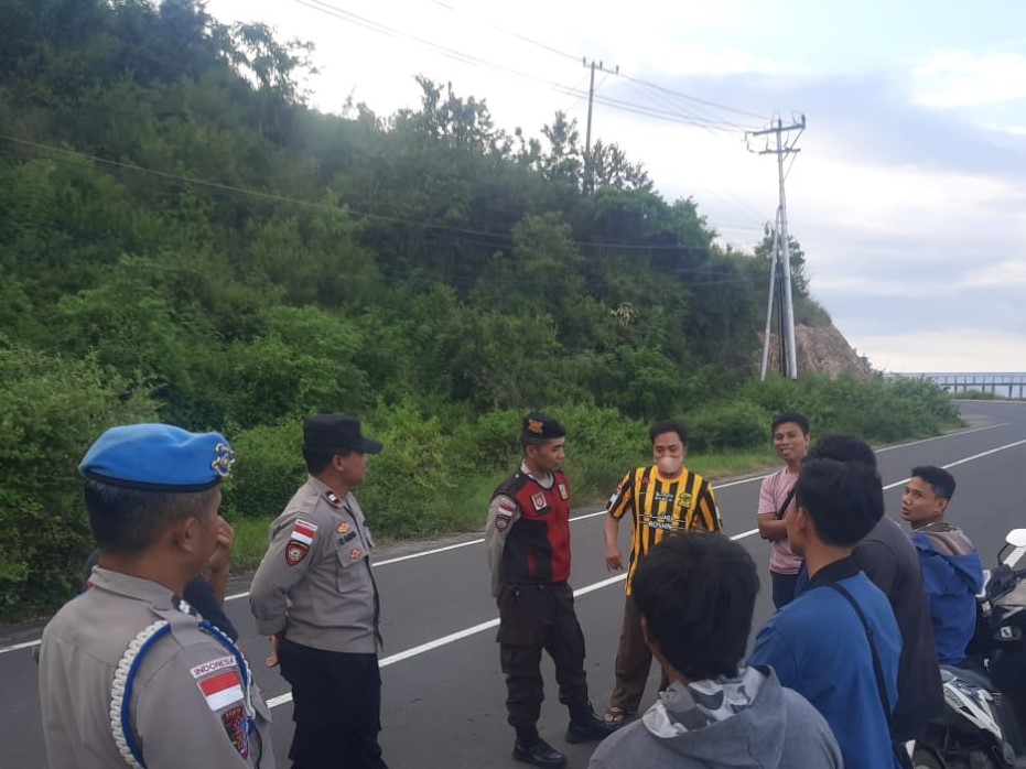 Ngabuburit Aman dan Nyaman di Sekotong, Berkat Patroli Antisipasi Balap Liar dan Petasan