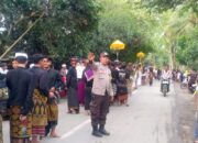 Pengamanan Adat Nyongkolan di Lombok Barat Berjalan Lancar dan Tertib