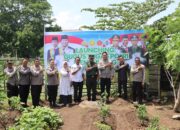 Polres Sumbawa Ikuti Peluncuran Gugus Tugas Dukung Ketahanan Pangan