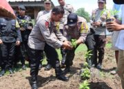 Mendukung Penuh Ketahanan Pangan, Polres Dompu dan Polsek Jajaran Launching Gugus Tugas Polri Mendukung Ketahanan Pangan di Kabupaten Dompu