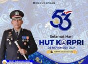 Kapolres Dompu Beserta Staf dan Jajaran Ucapkan Selamat HUT Korpri ke-53