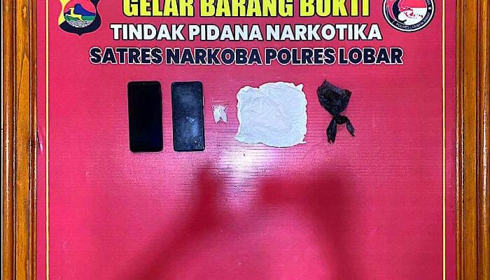 Jaringan Narkoba Lintas Kabupaten Dibongkar di Lombok Barat: Seorang Montir Ditangkap