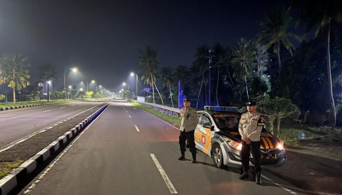 Patroli Blue Light Polsek Kediri: Antisipasi Dini Kejahatan Jalanan