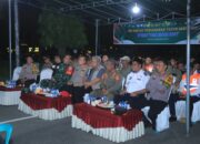 Kapolres Sumbawa Barat Bersama Forkopimda Ikuti Zoom di Pusat Keramaian Jelang Tahun Baru 2025